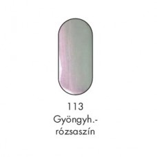 Színes zselé 5ml - 113 - gyöngyház-rózsaszín