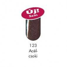 Színes zselé 5ml - 123 - Acél-csoki