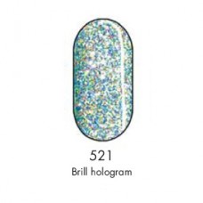 Színes zselé 5ml - 521 - Brilliant - hologram